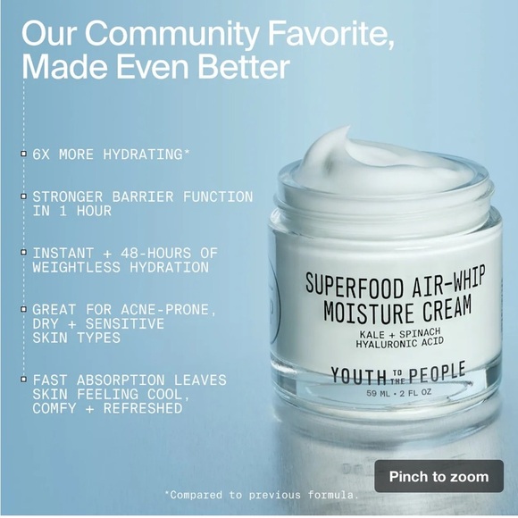 Youth to the People Air Whip Moisture Cream - mini 7.4ml - Picture 2 of 3